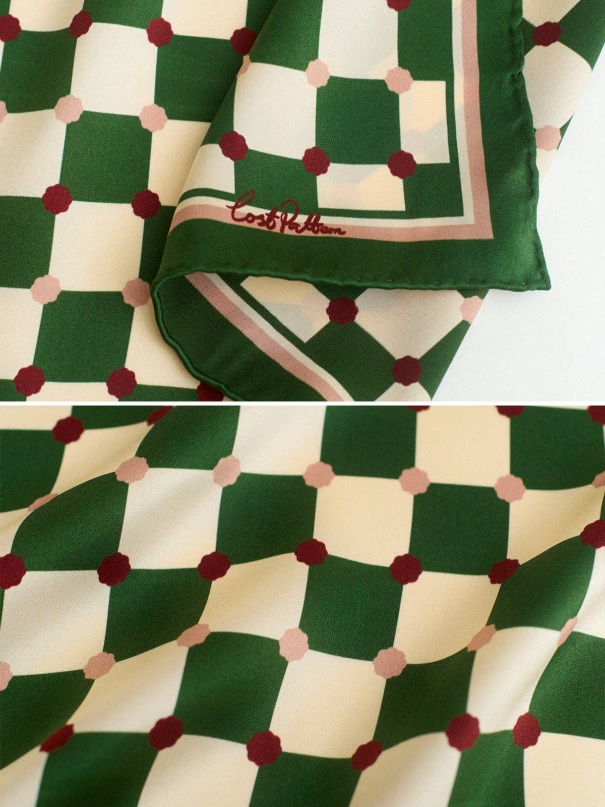 Silk Pocket Square | Checkerboard