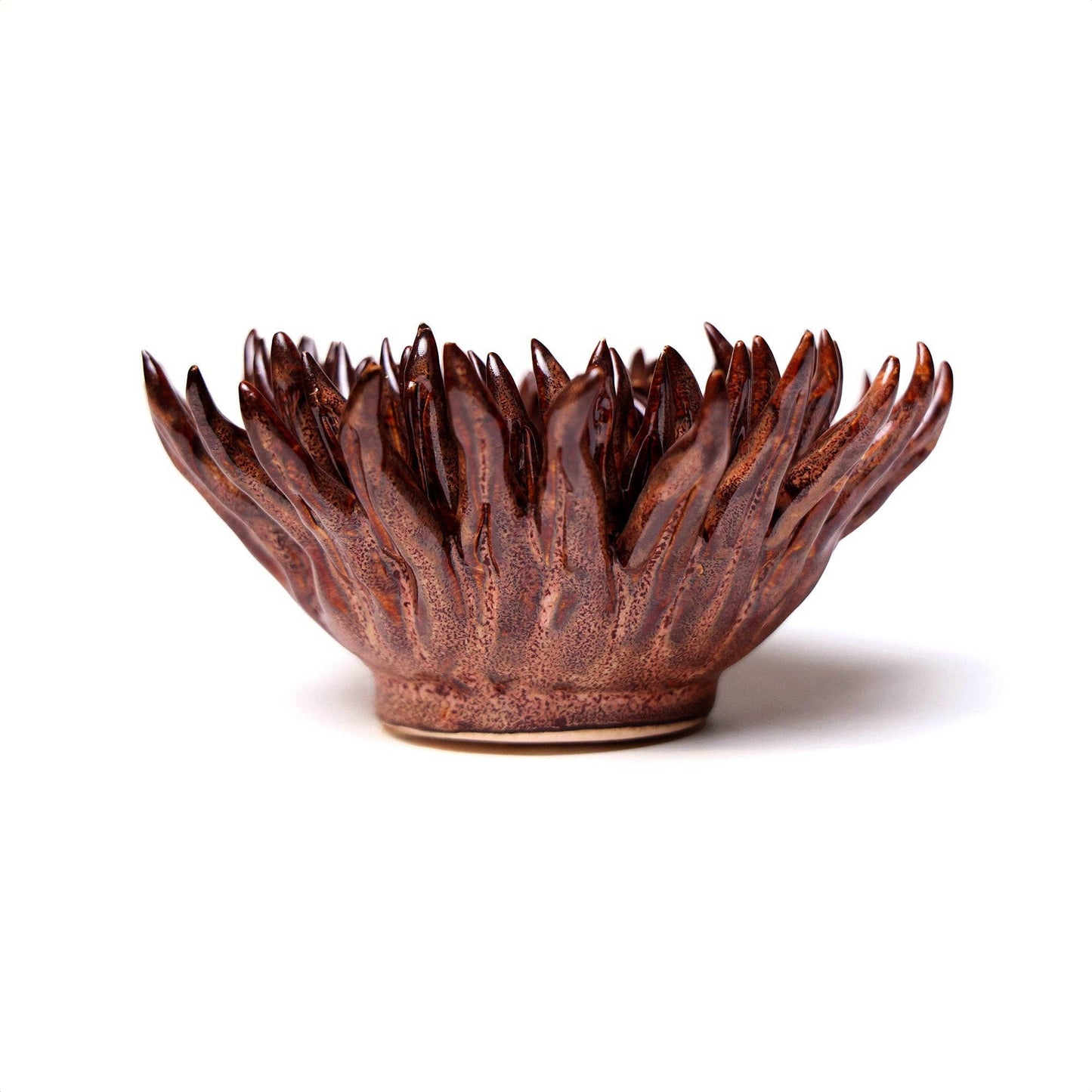 Ceramic Flower | Chocolate Mum