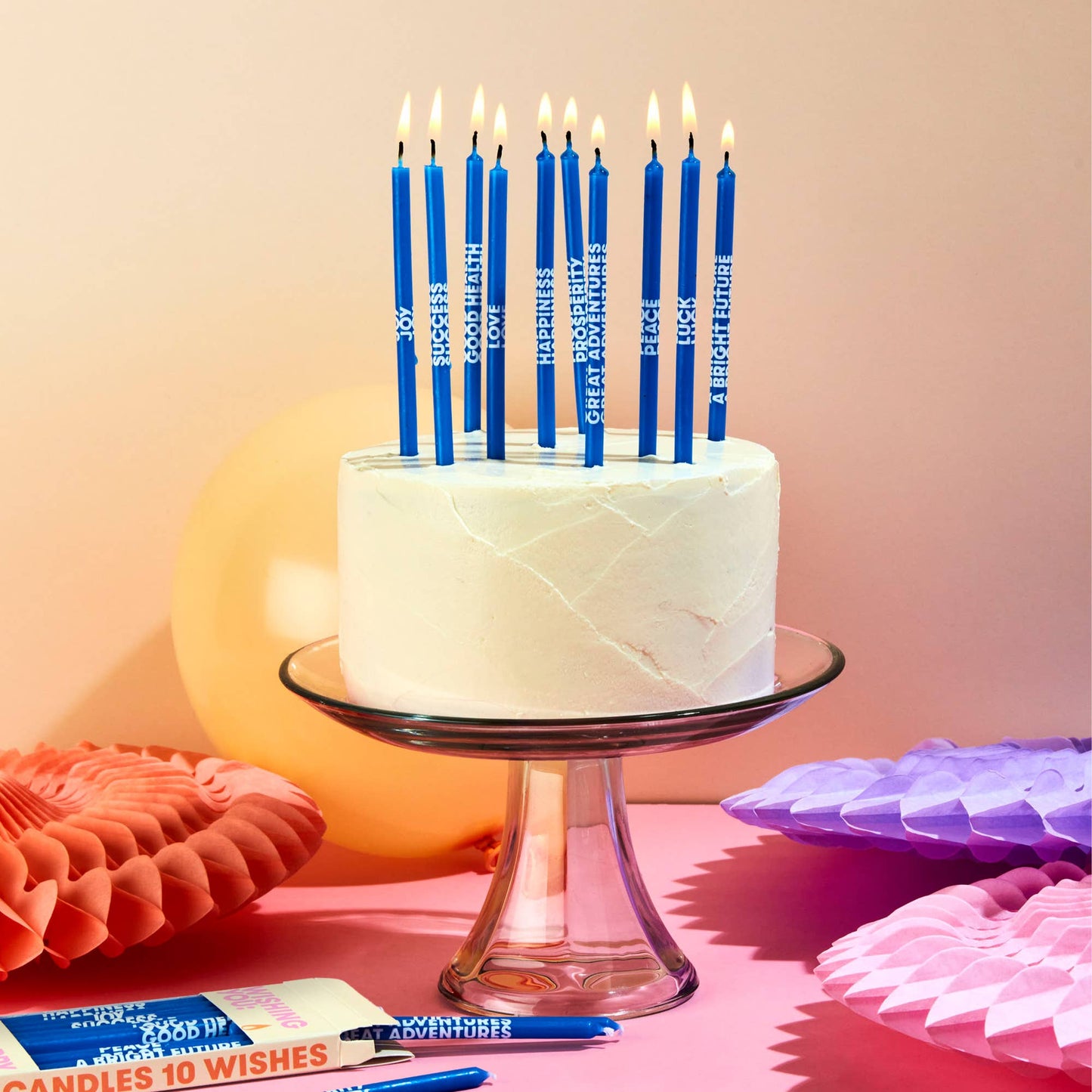 Birthday Wish Candles (Multiple Colors)