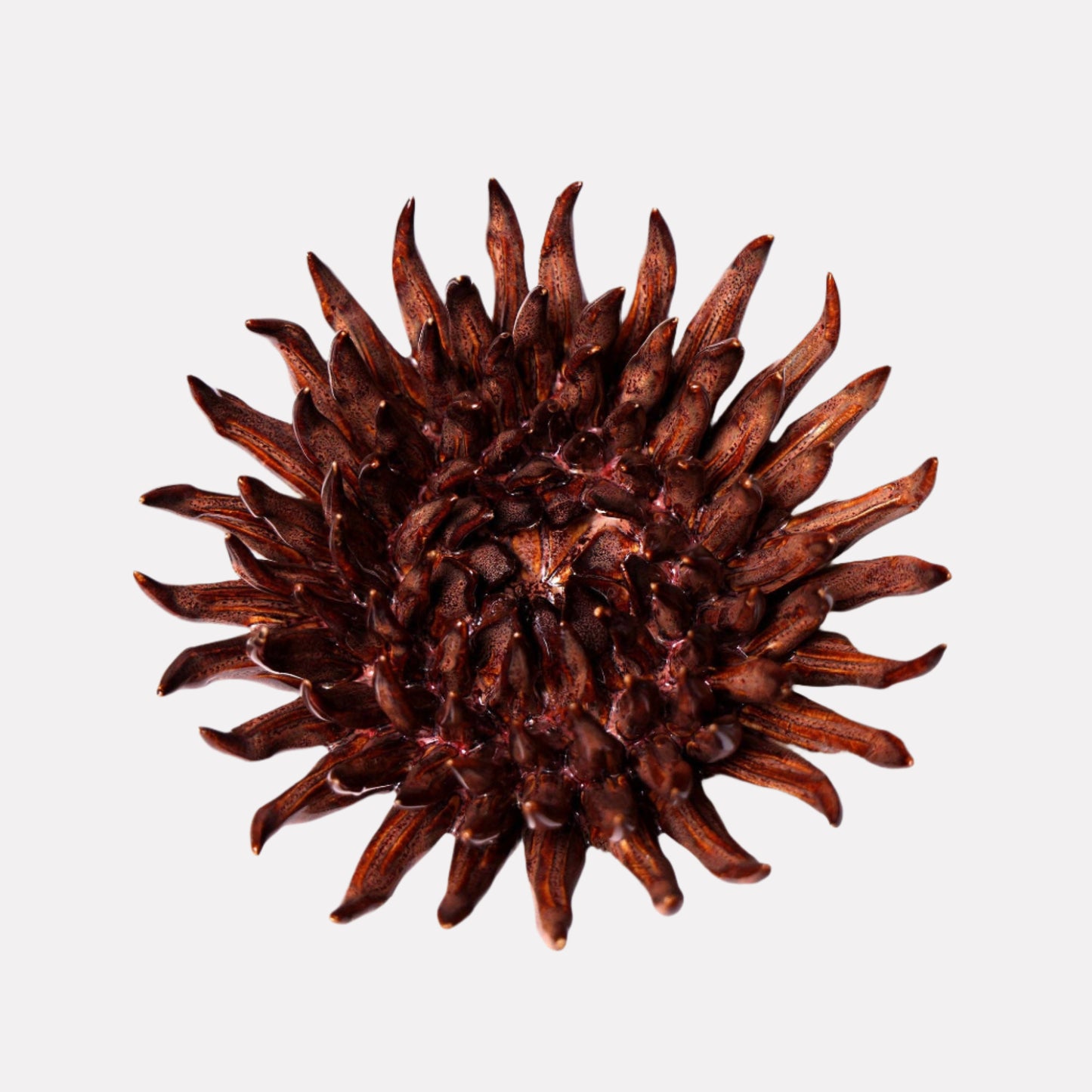 Ceramic Flower | Chocolate Mum
