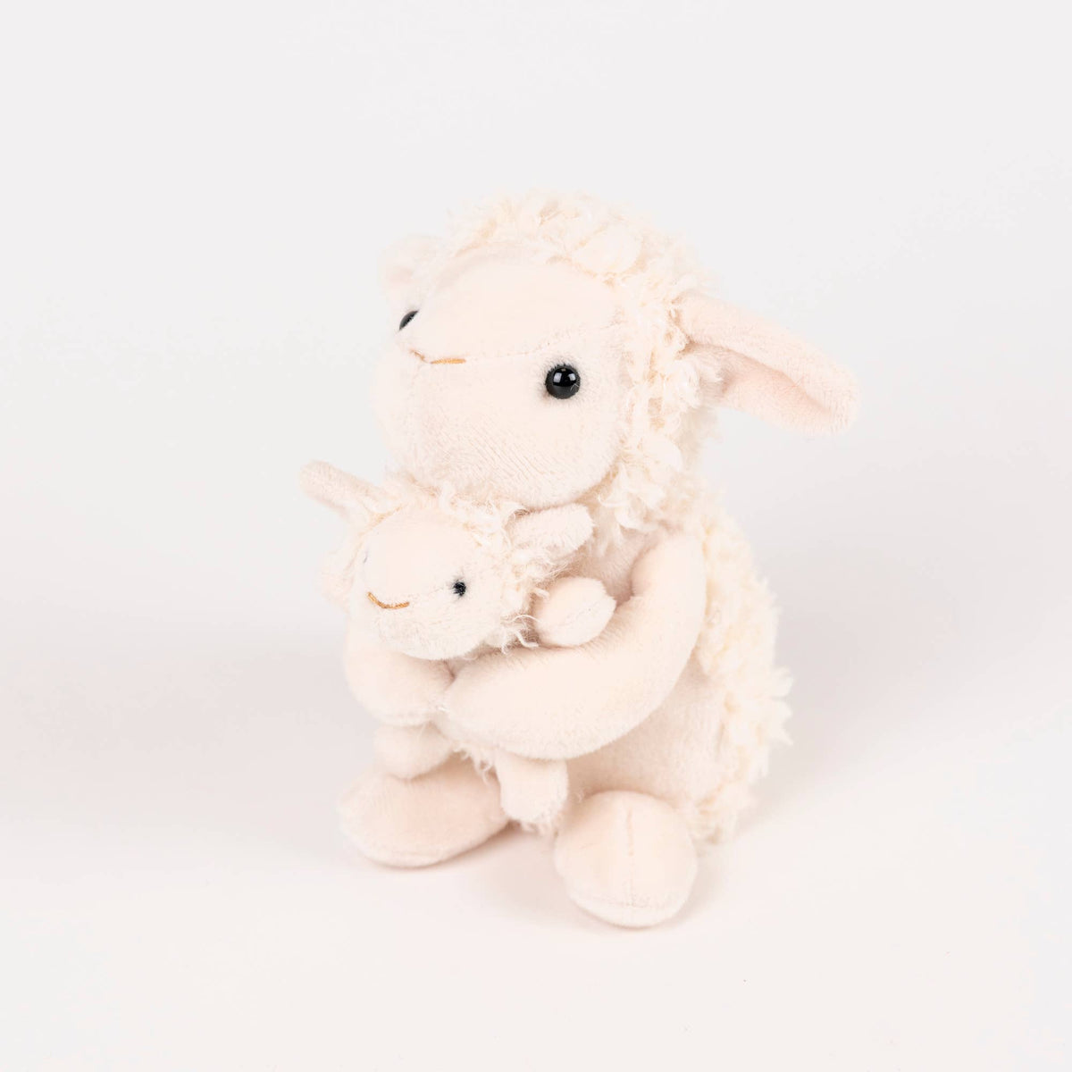 Plushie Lamb with Baby