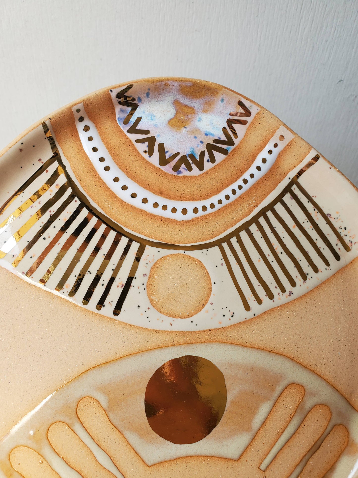 Desert Sunrise Dessert Plate