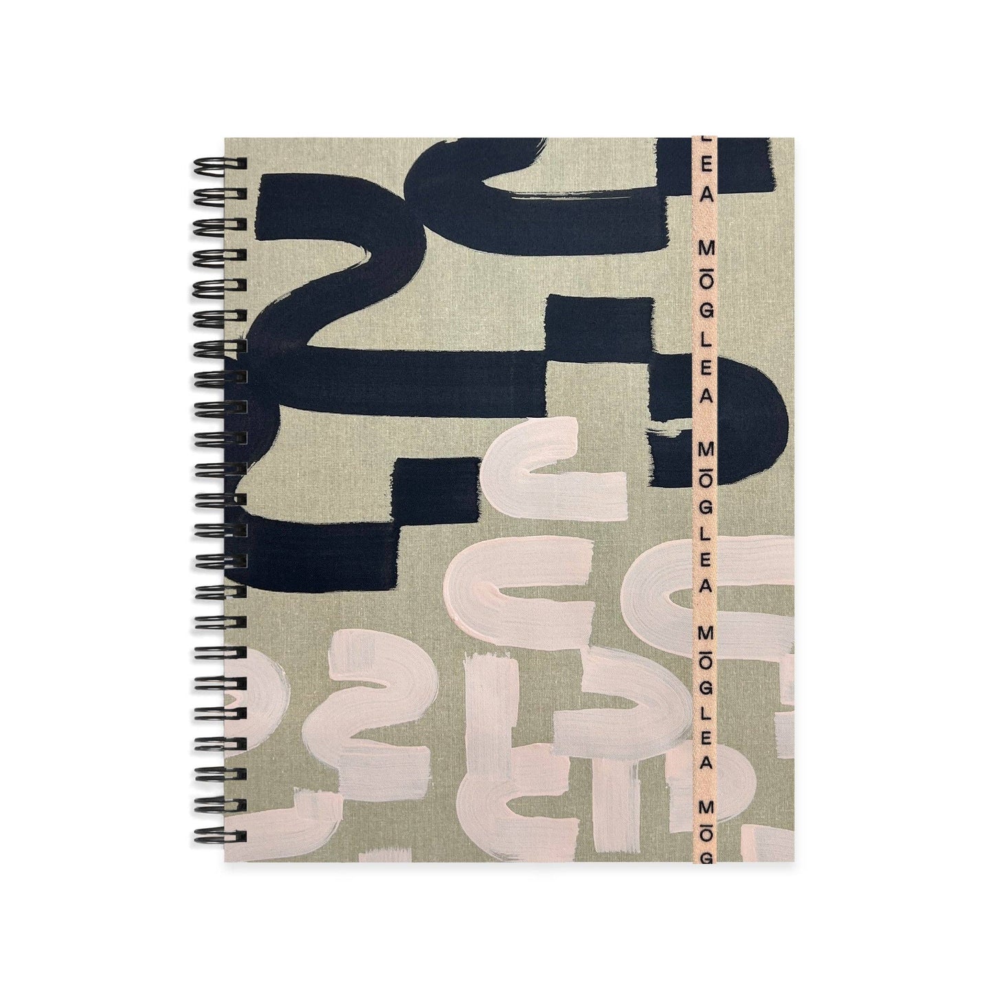Black & Tan Notebook | Blank (Multiple Sizes)