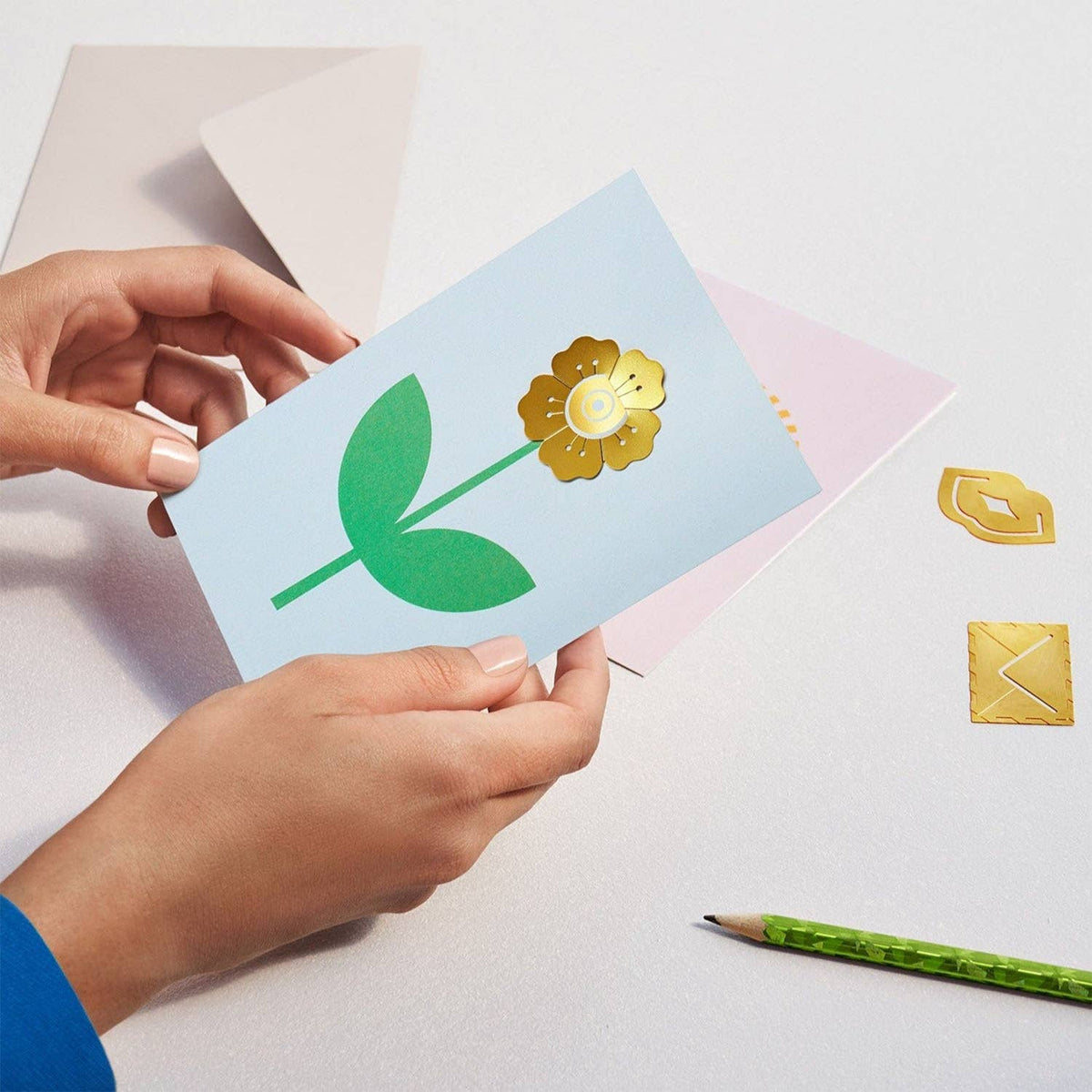 Happy Flower Greeting Card