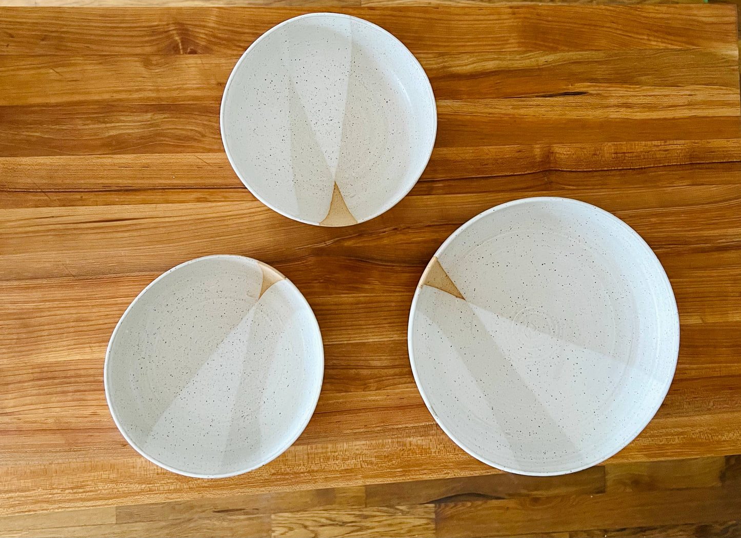 Criss-Cross Shallow Bowl