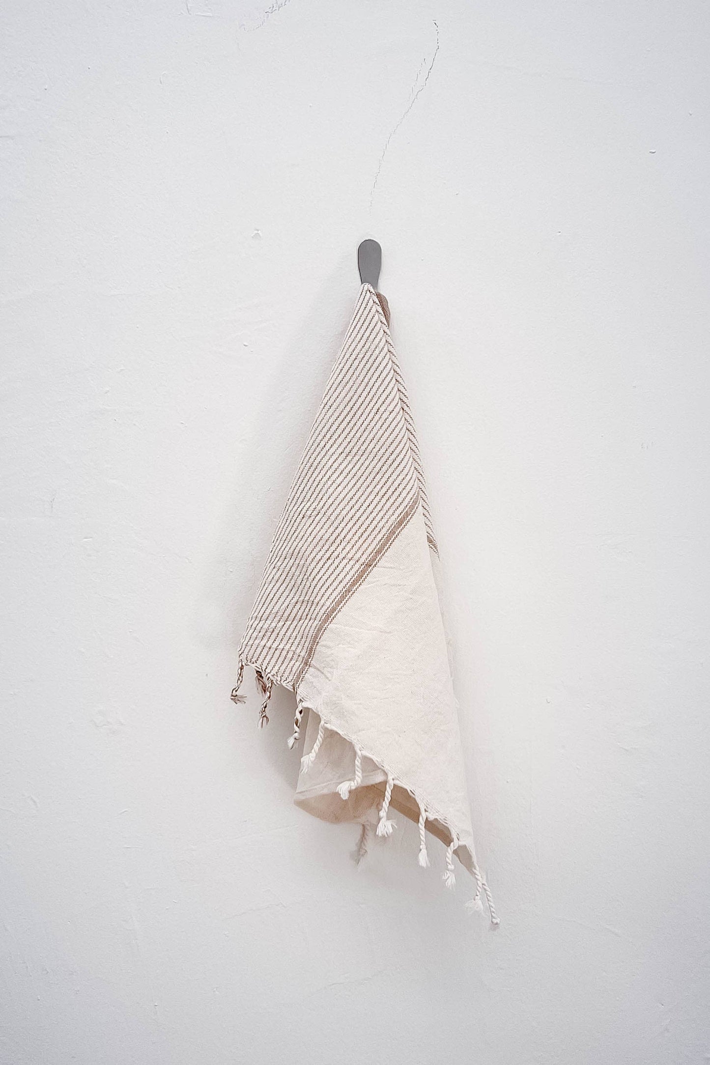 Tribeca Hand Towel | Ivory & Caramel