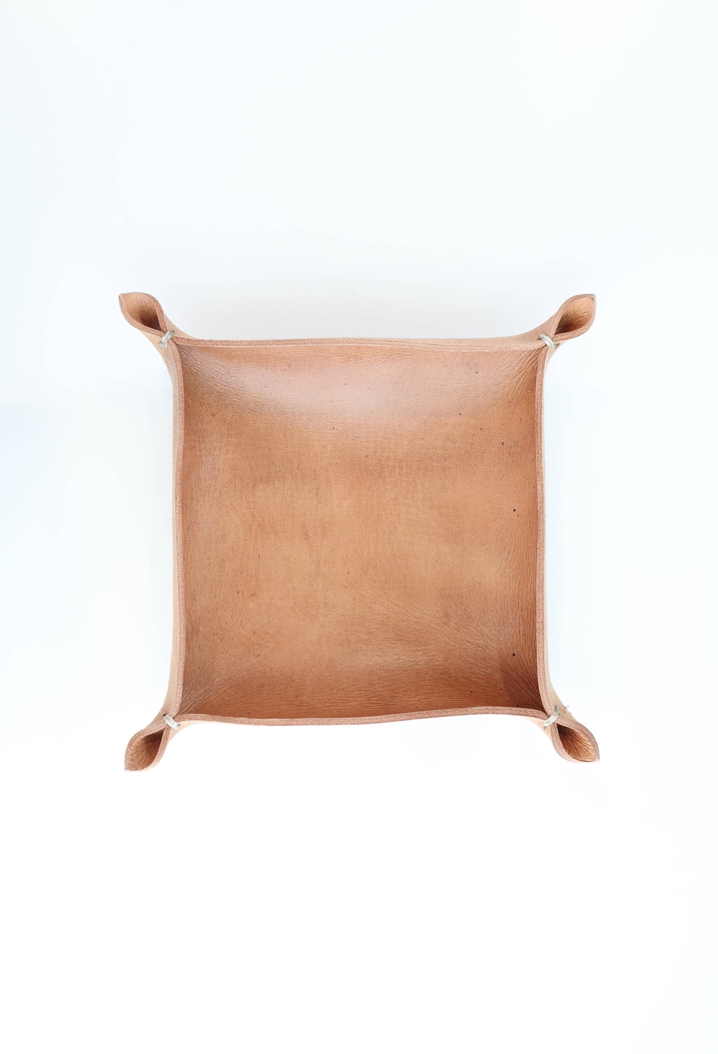 Juniper Leather Valet Tray | Solid