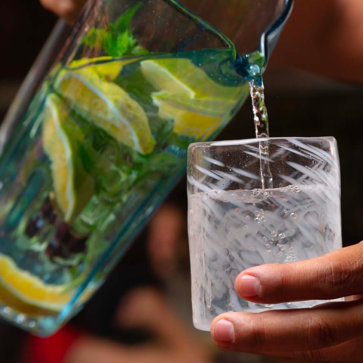 Handblown Glass Tumbler (Medium) | Set of 6