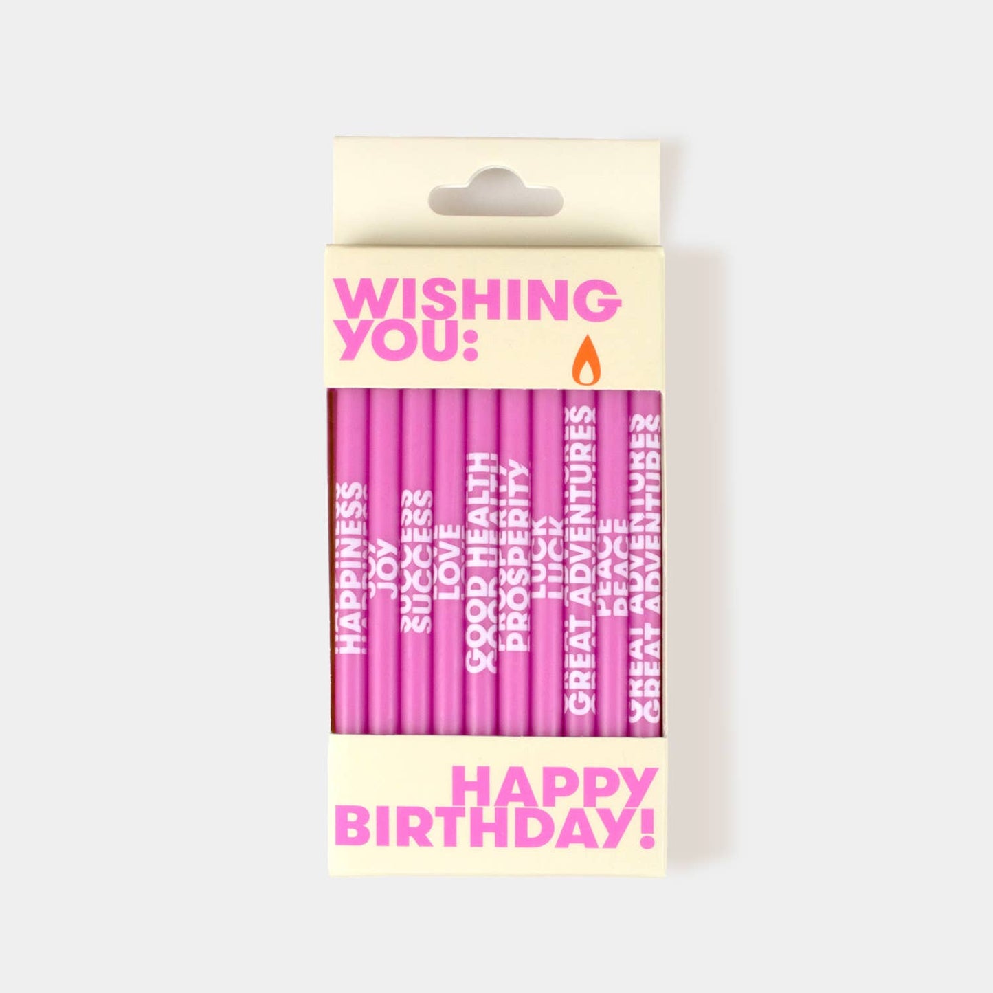 Birthday Wish Candles (Multiple Colors)