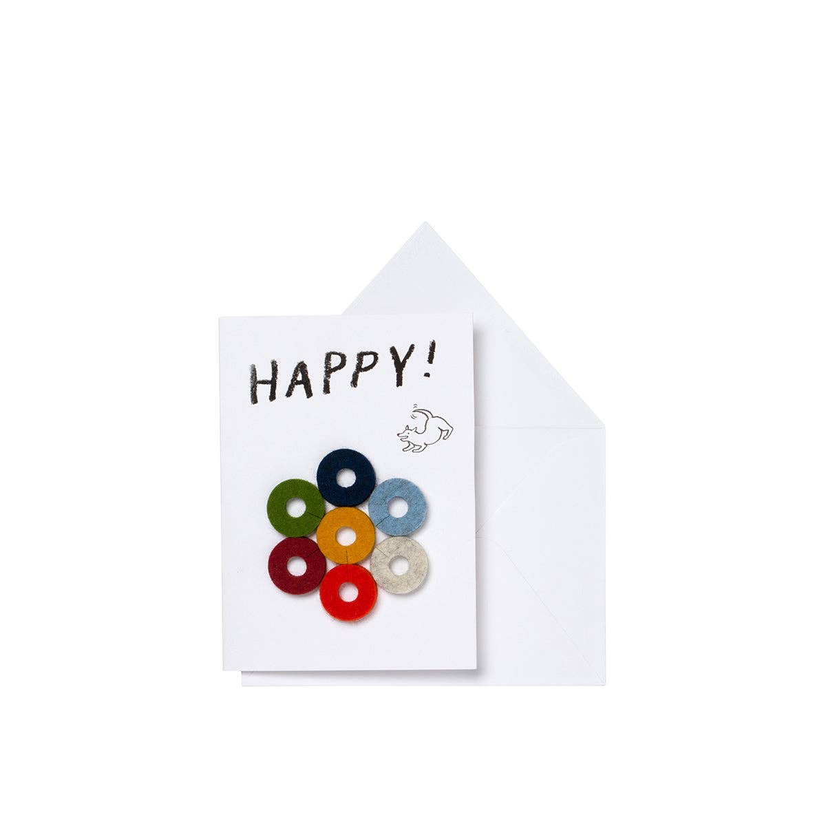 Merino Wool Felt Wine Markers (Multiple Styles)