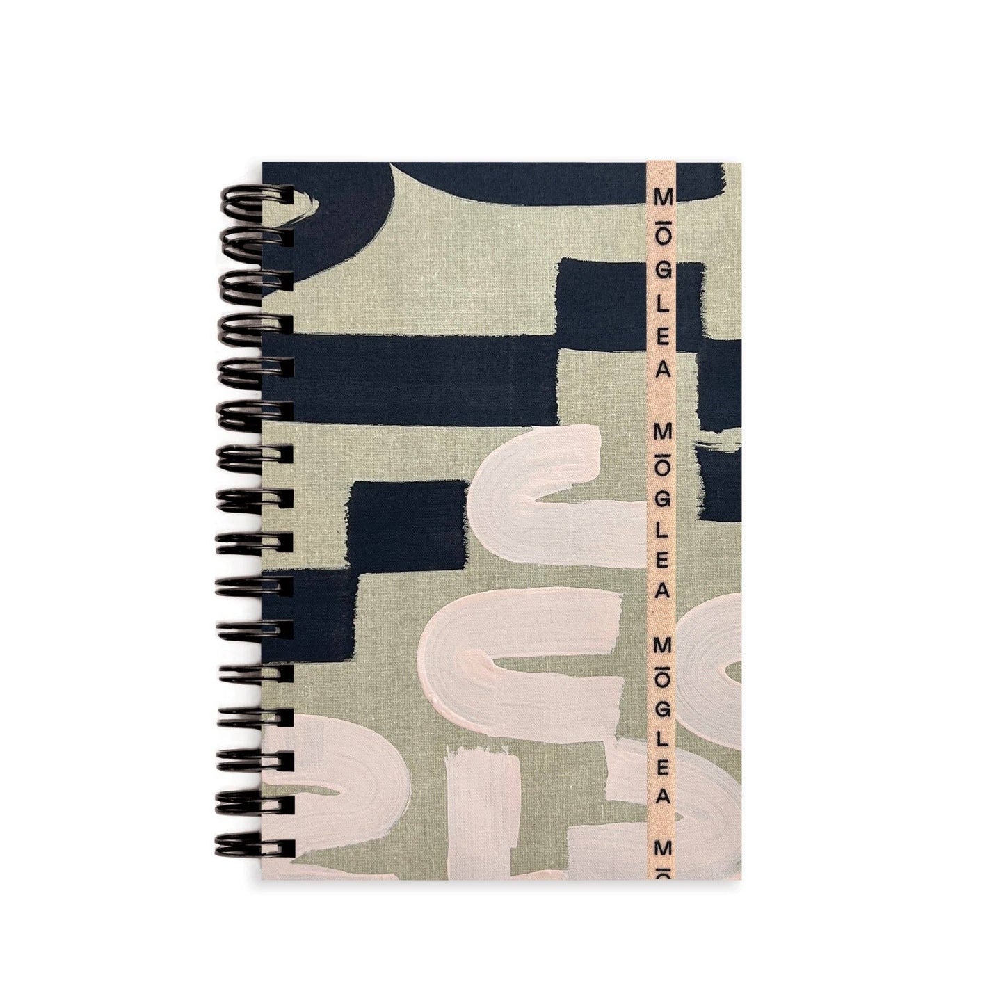 Black & Tan Notebook | Blank (Multiple Sizes)