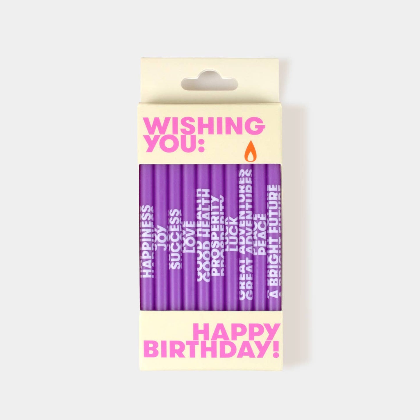 Birthday Wish Candles (Multiple Colors)