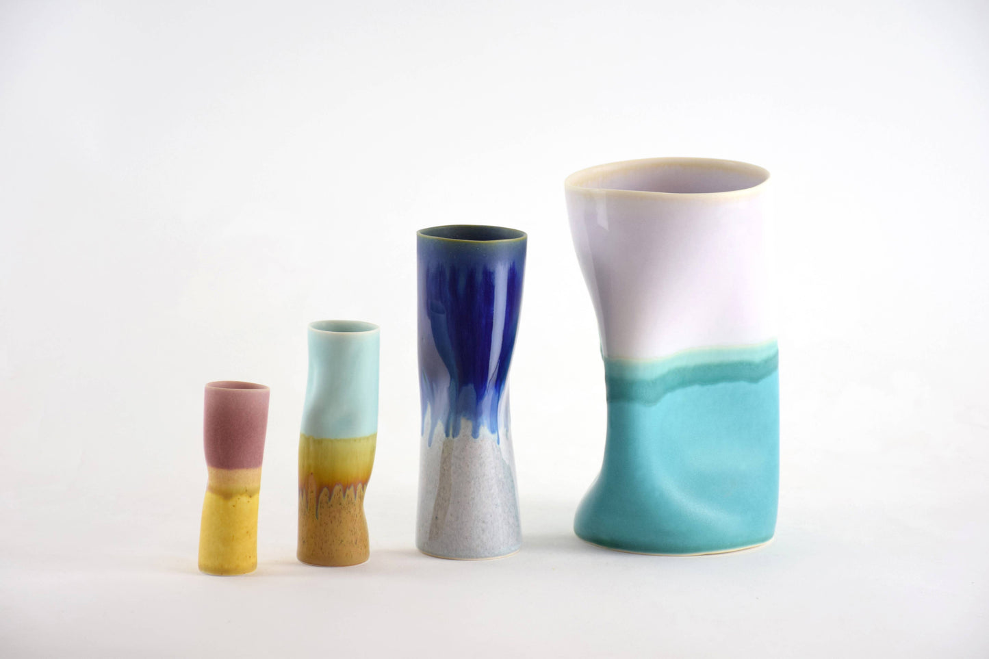 Cylinder Distorted Vase GT024 (Multiple Sizes)