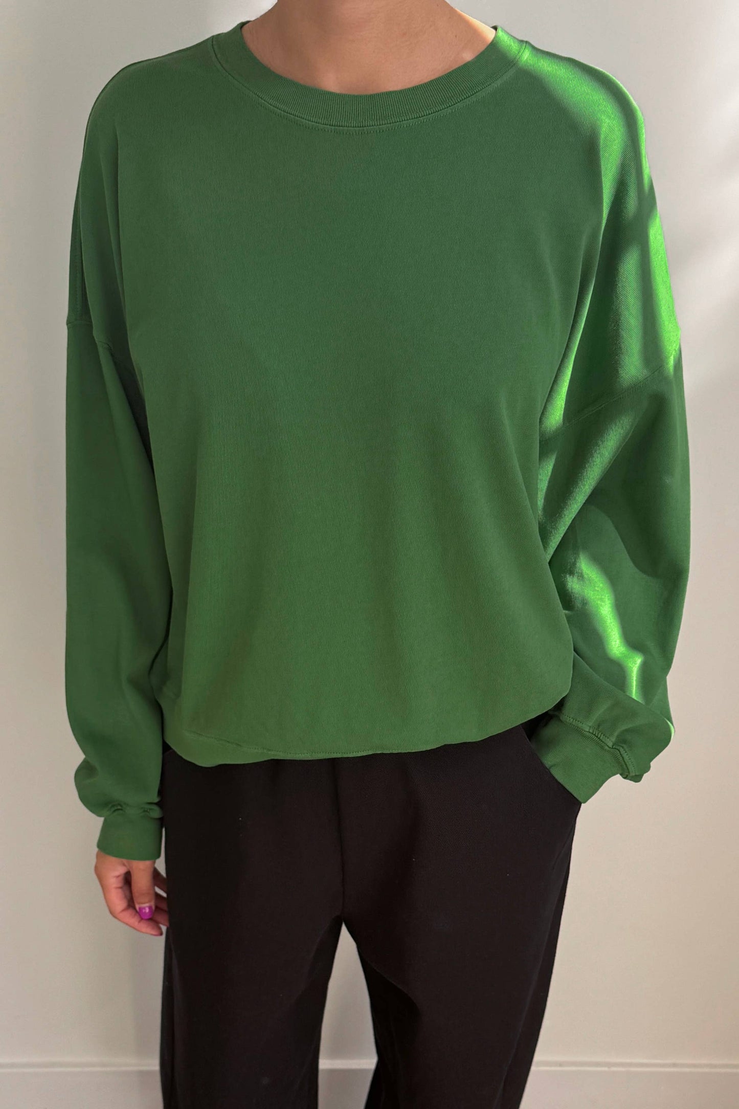 Cali Jersey Sweatshirt | Avocado