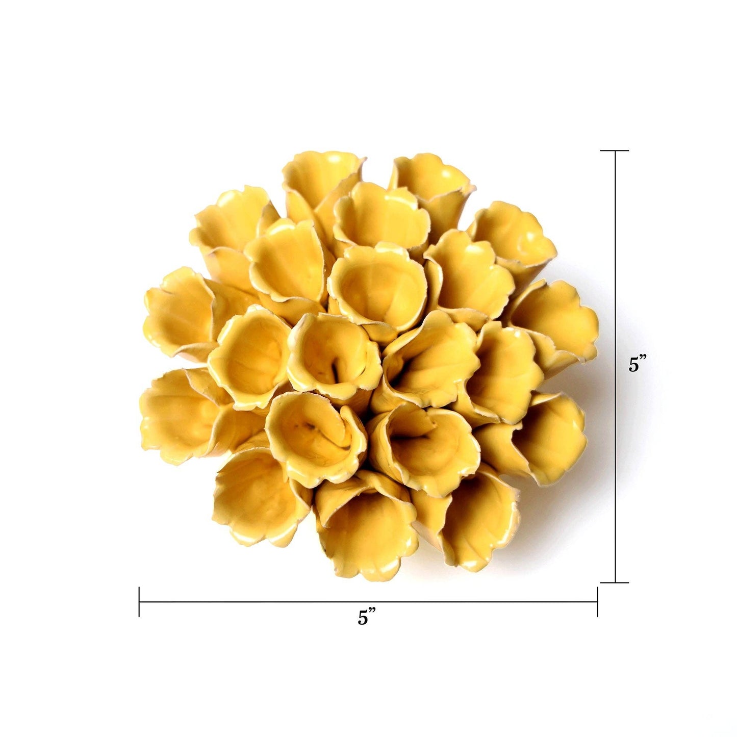 Ceramic Flower | Golden Sea Polyp