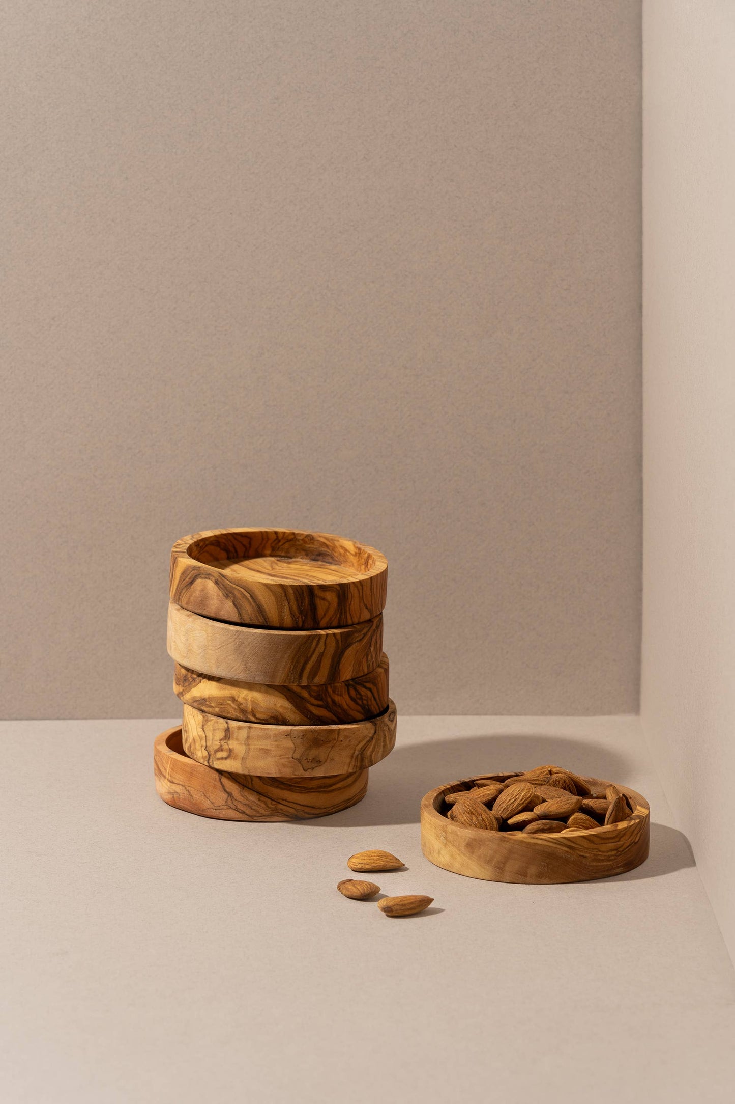 Olive Wood Shallow Dish