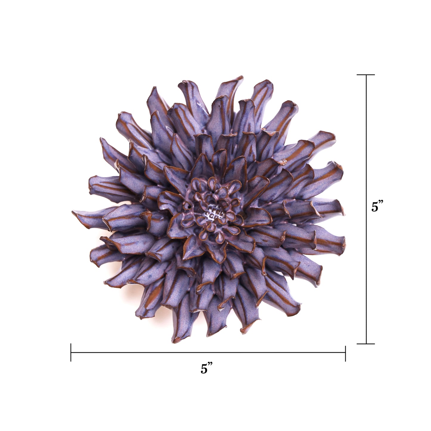 Ceramic Flower | Lilac Fractal