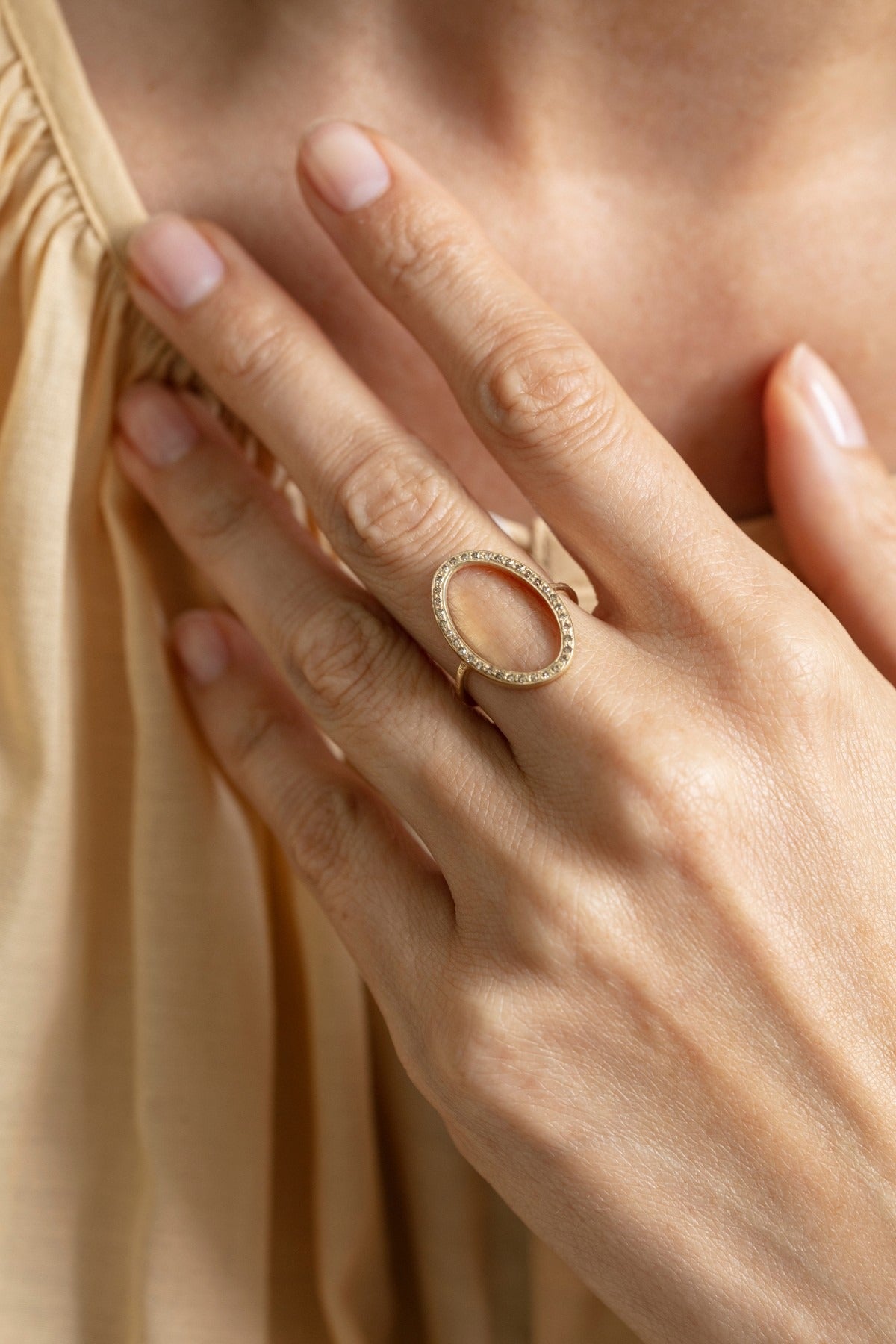 Glen Gold & Diamond Ring