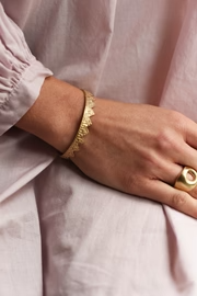 Golden Crown Cuff Bracelet