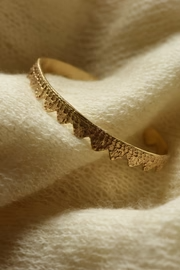Golden Crown Cuff Bracelet