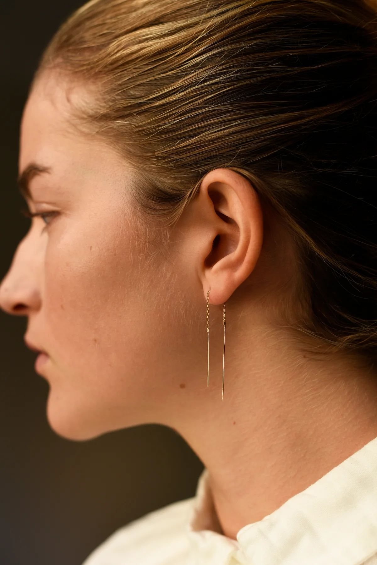 Gold Threader Earrings