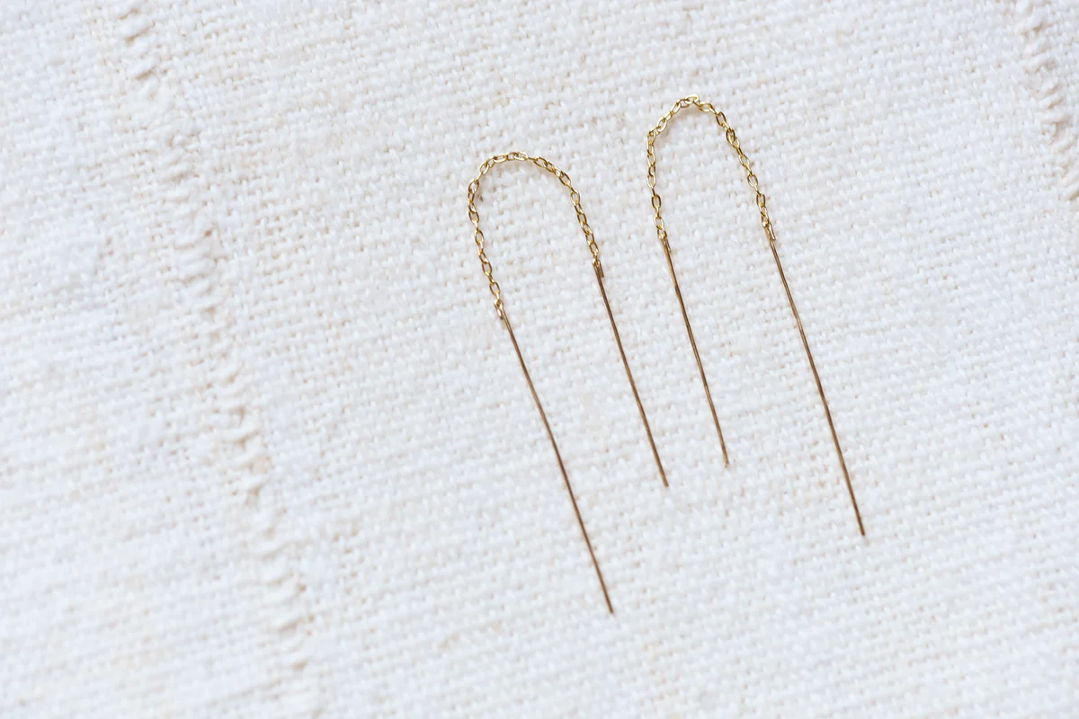 Gold Threader Earrings