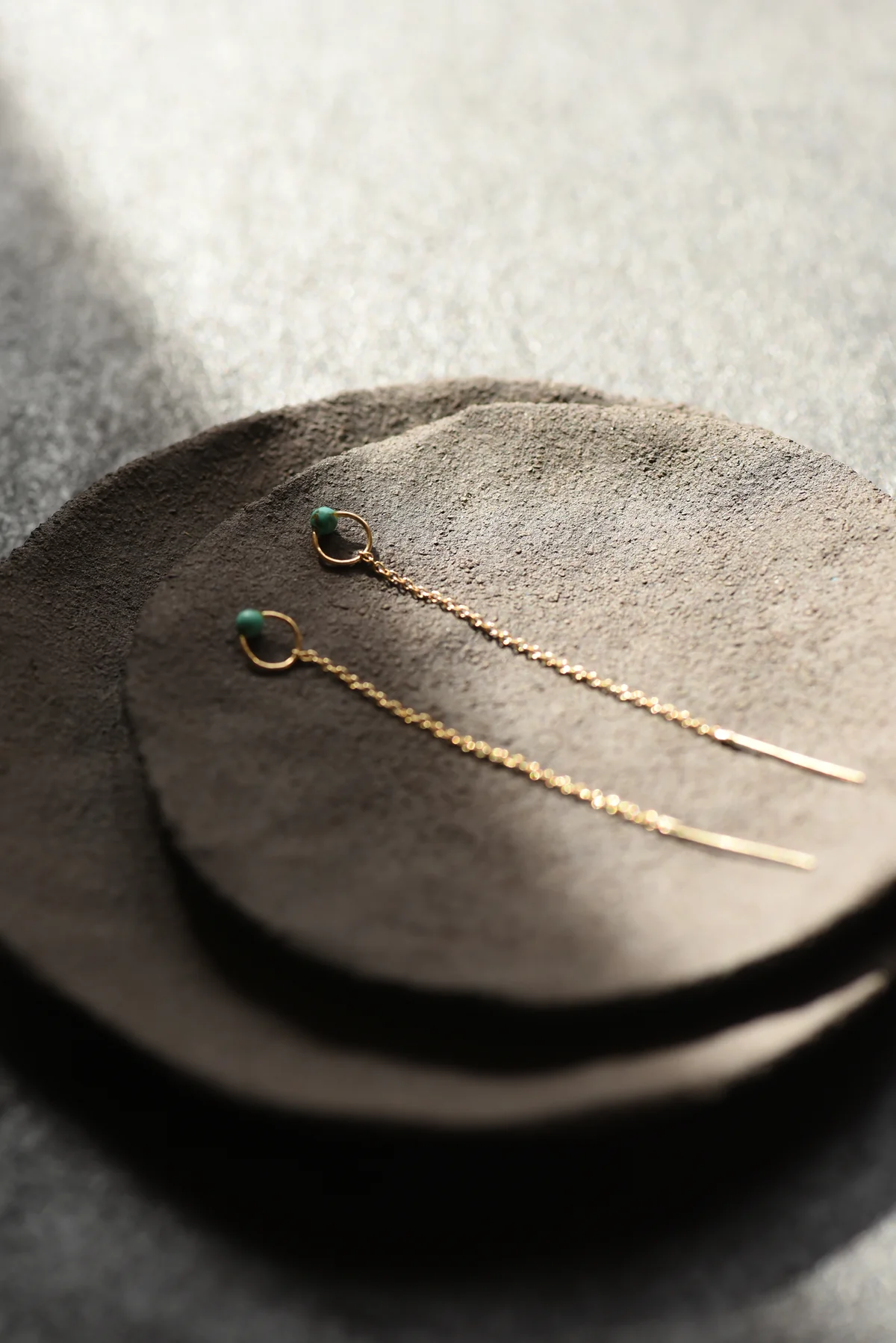Turquoise Threader Earrings