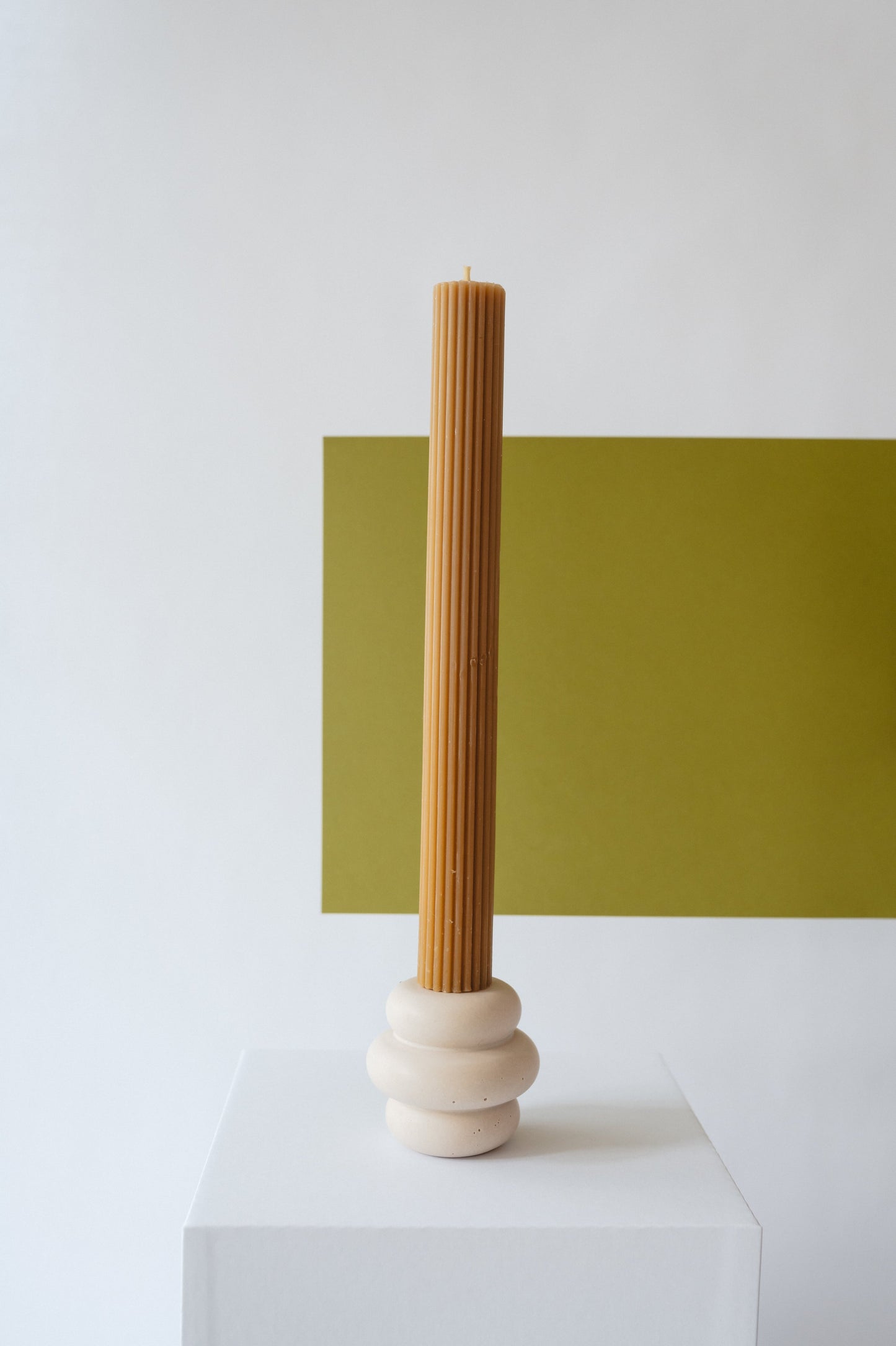 Groove Taper Candle (Pair)