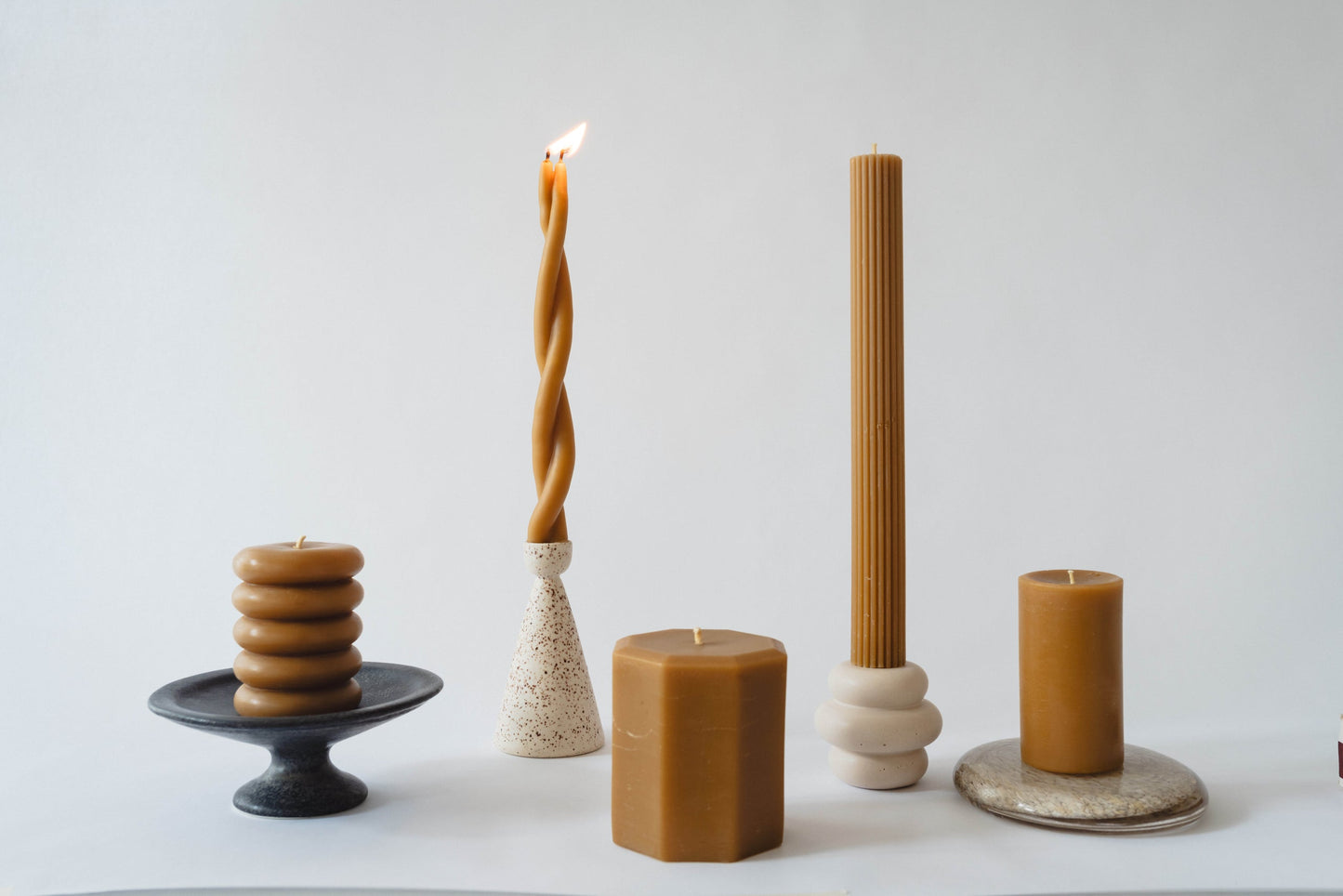 Twisted Taper Candle