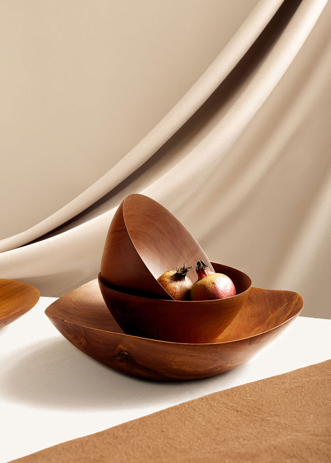 Wave Bowl | Mahogany (Multiple Sizes)
