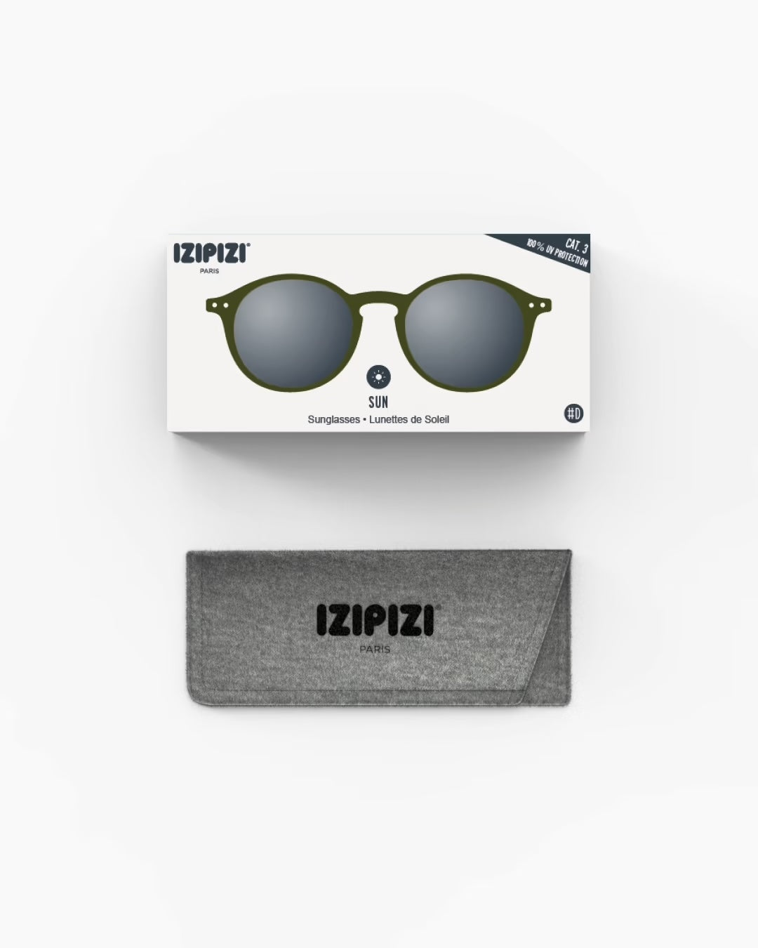 #D Sunglasses | Kaki Green
