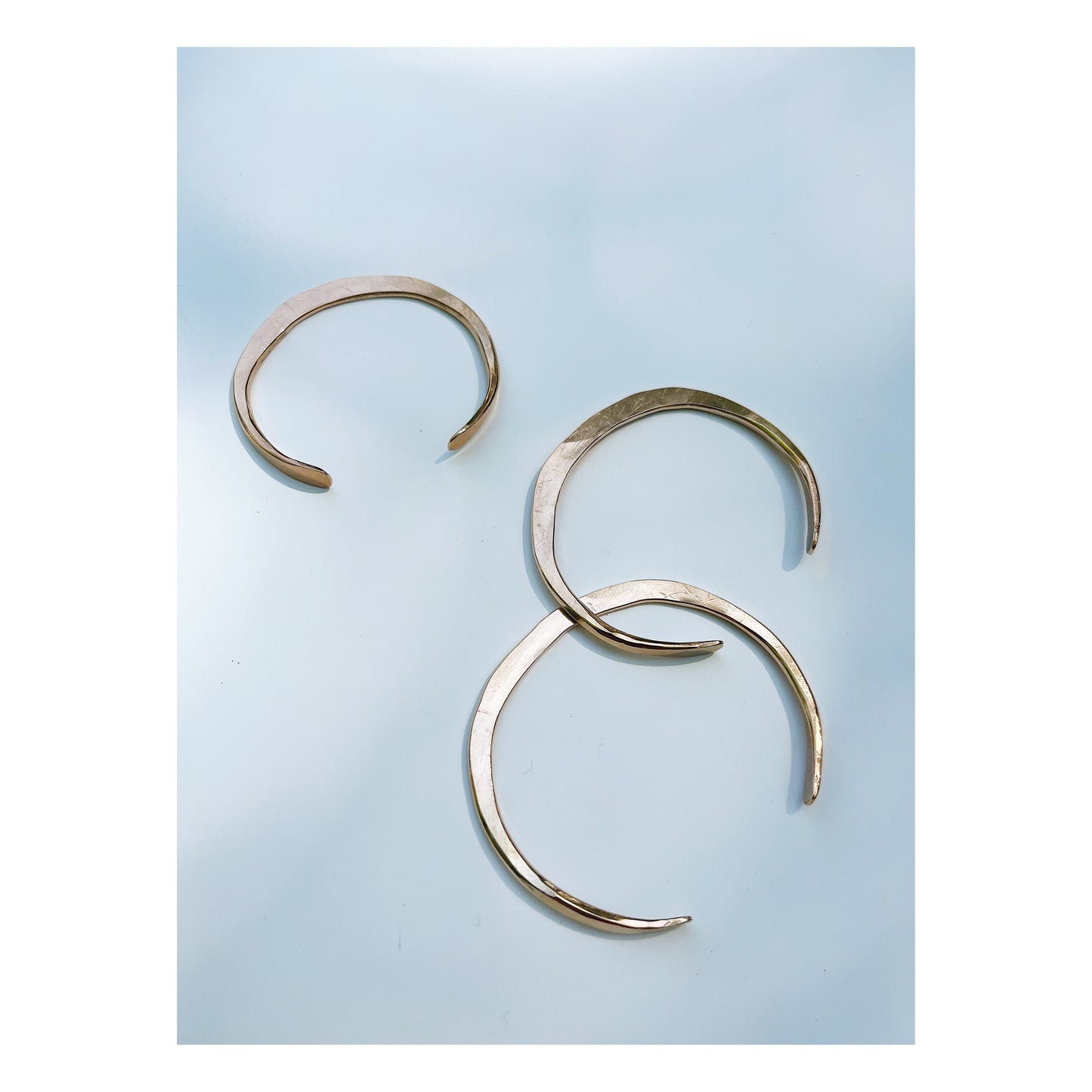 Crescent Moon Gold Cuff