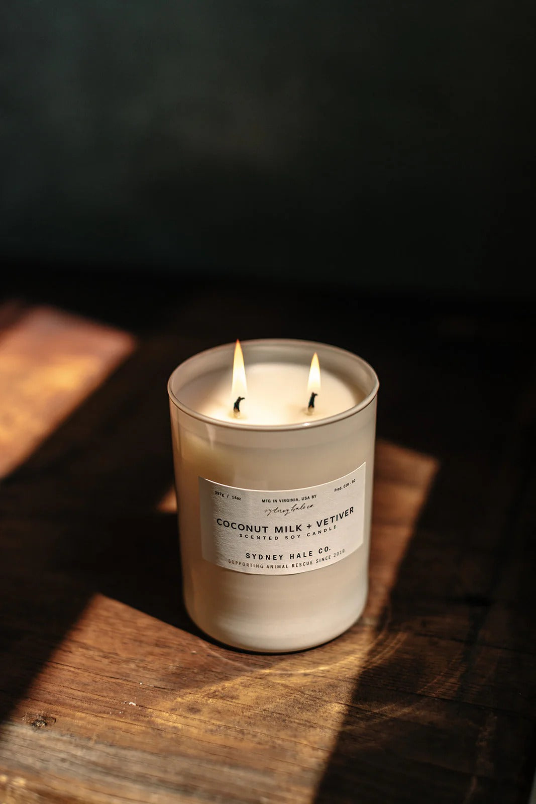 Coconut Milk + Vetiver Candle