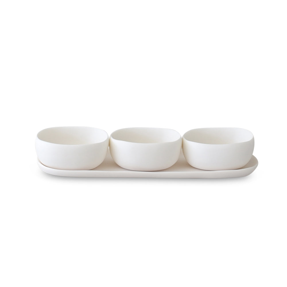 Cuadrado Serving Bowl Trio (Multiple Colors)