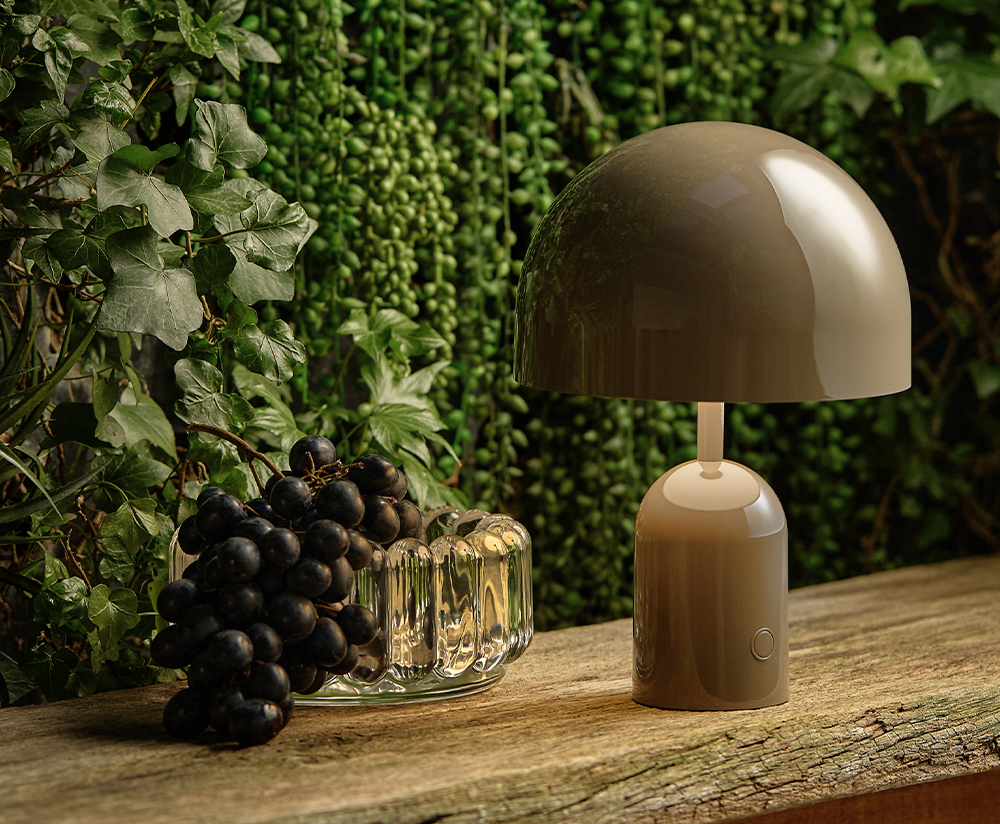 Bell Portable LED Lamp | Taupe