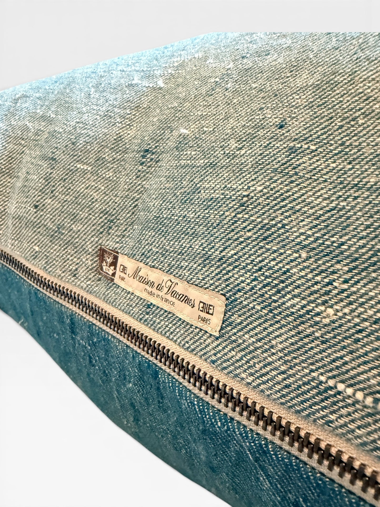 Crumpled Washed Linen Vice Versa Square Pillow Cover | (Multiple Sizes)