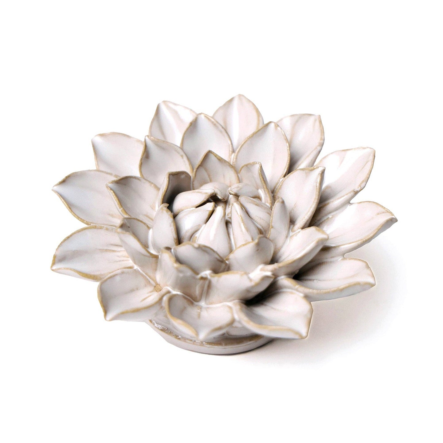 Ceramic Flower | Ivory Dahlia