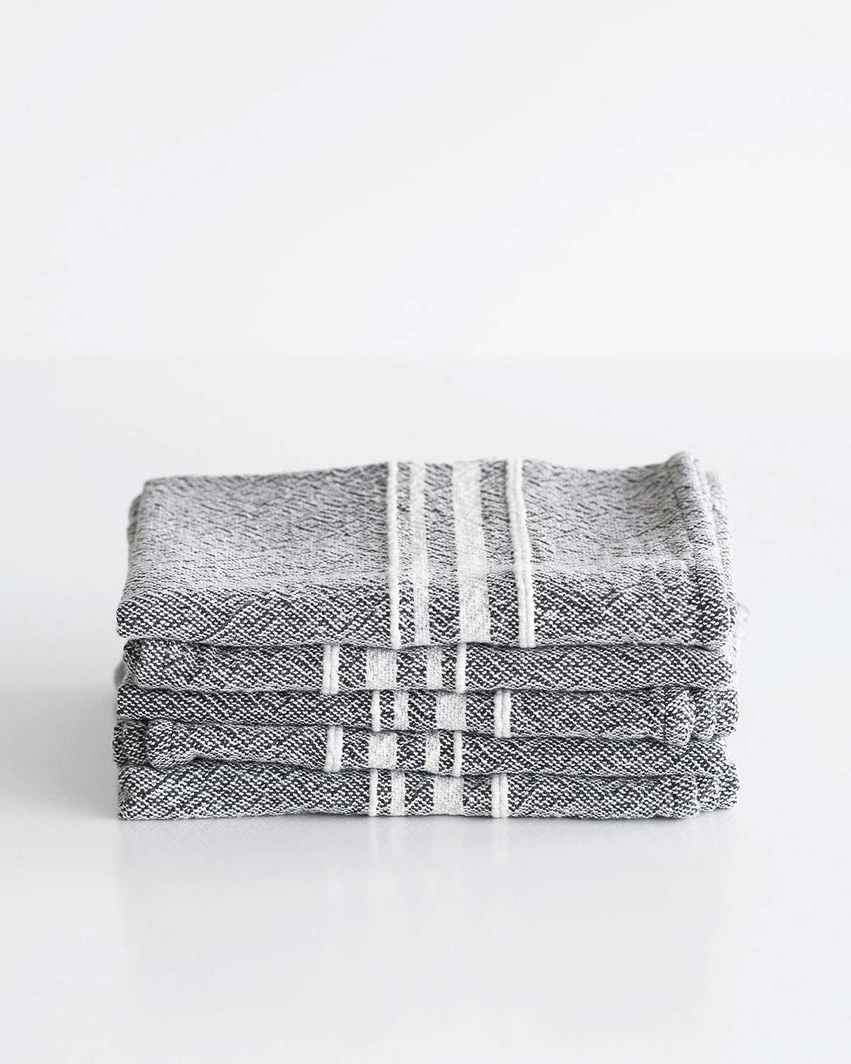 Woven Kitchen Towel with Stripes (Multiple Colors)