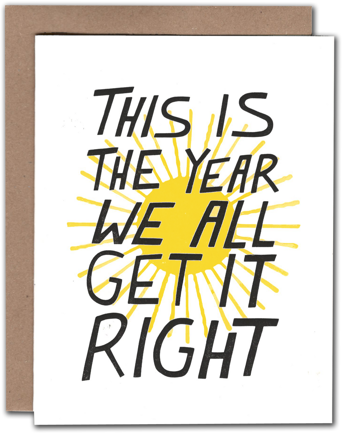 This Is The Year Greeting Card