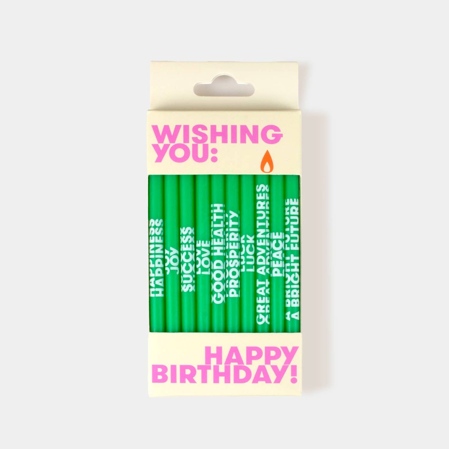 Birthday Wish Candles (Multiple Colors)