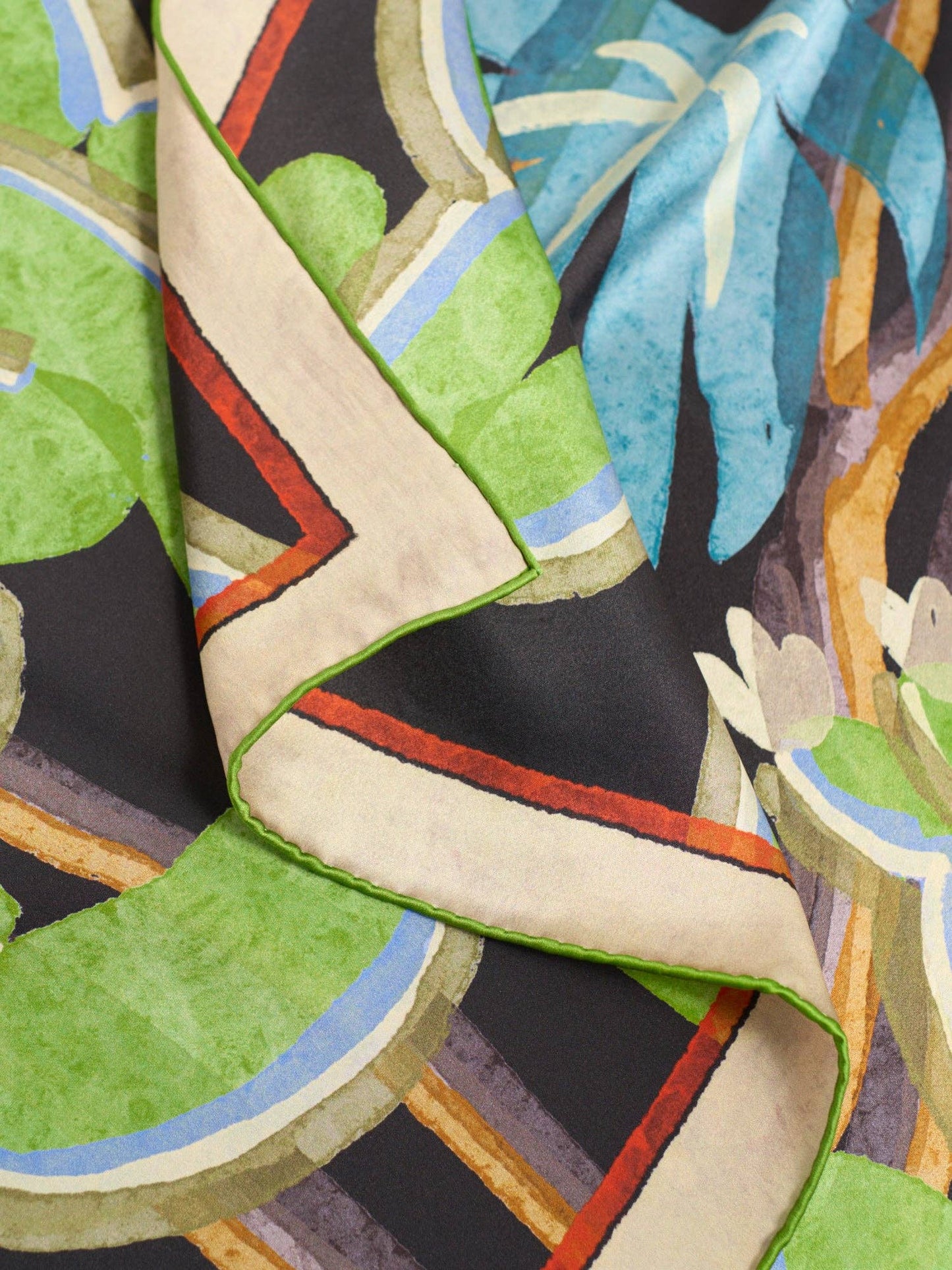 Large Silk Scarf | Ethereal Mirage