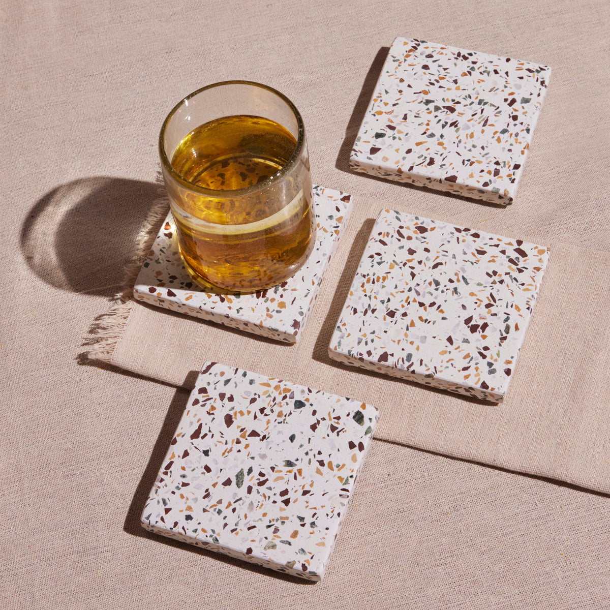Terrazzo Coasters (Set of 4)