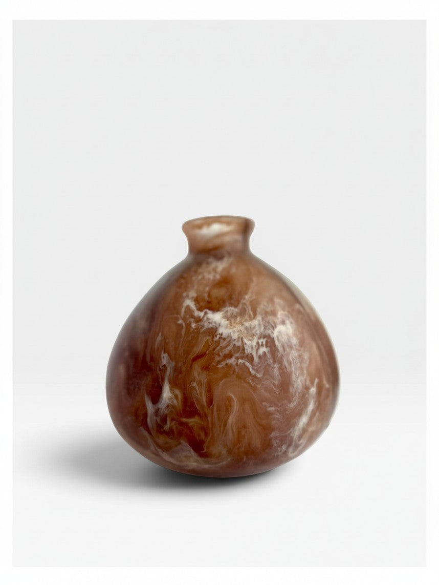 Marbled Resin Napo Vase | Terra