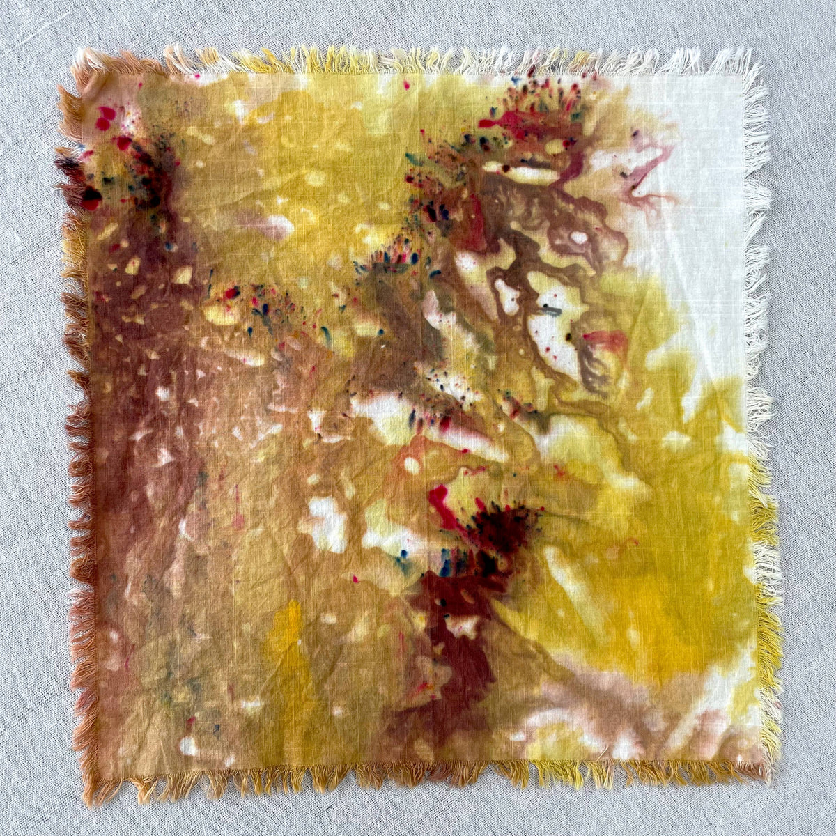 Hand-Dyed Cloth Napkins | Sunflower (Set of Four)