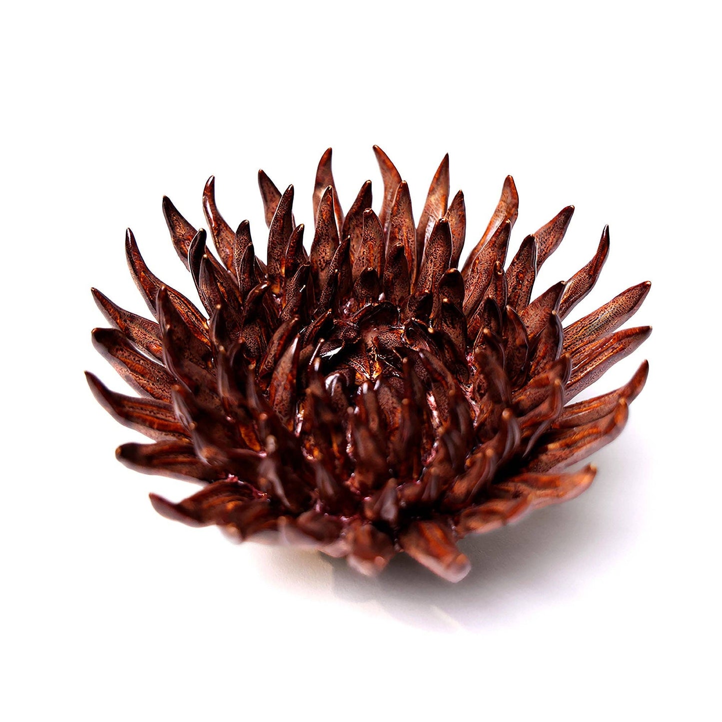 Ceramic Flower | Chocolate Mum