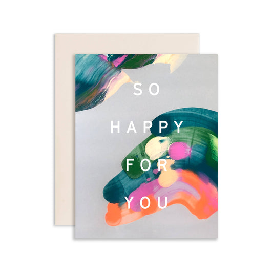 Happy For You Greeting Card