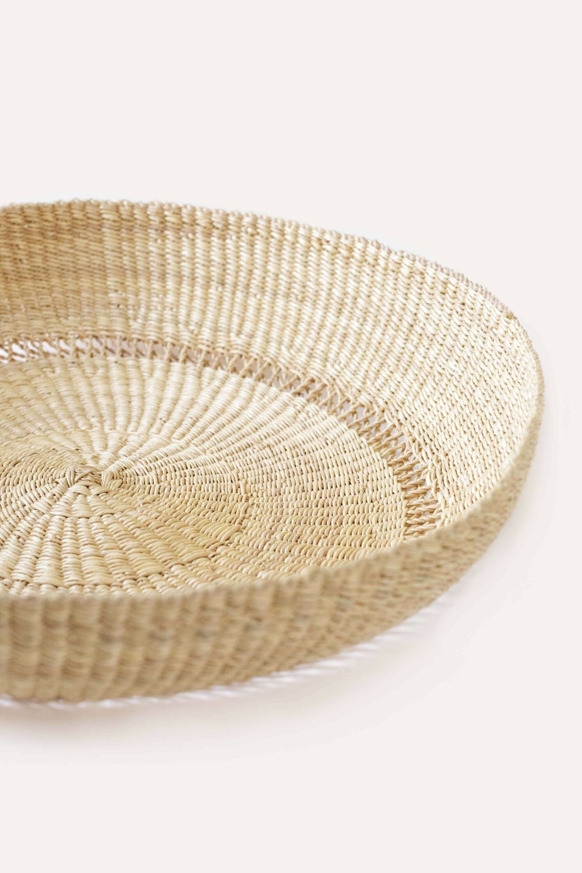 Bolga Handwoven Round Tray
