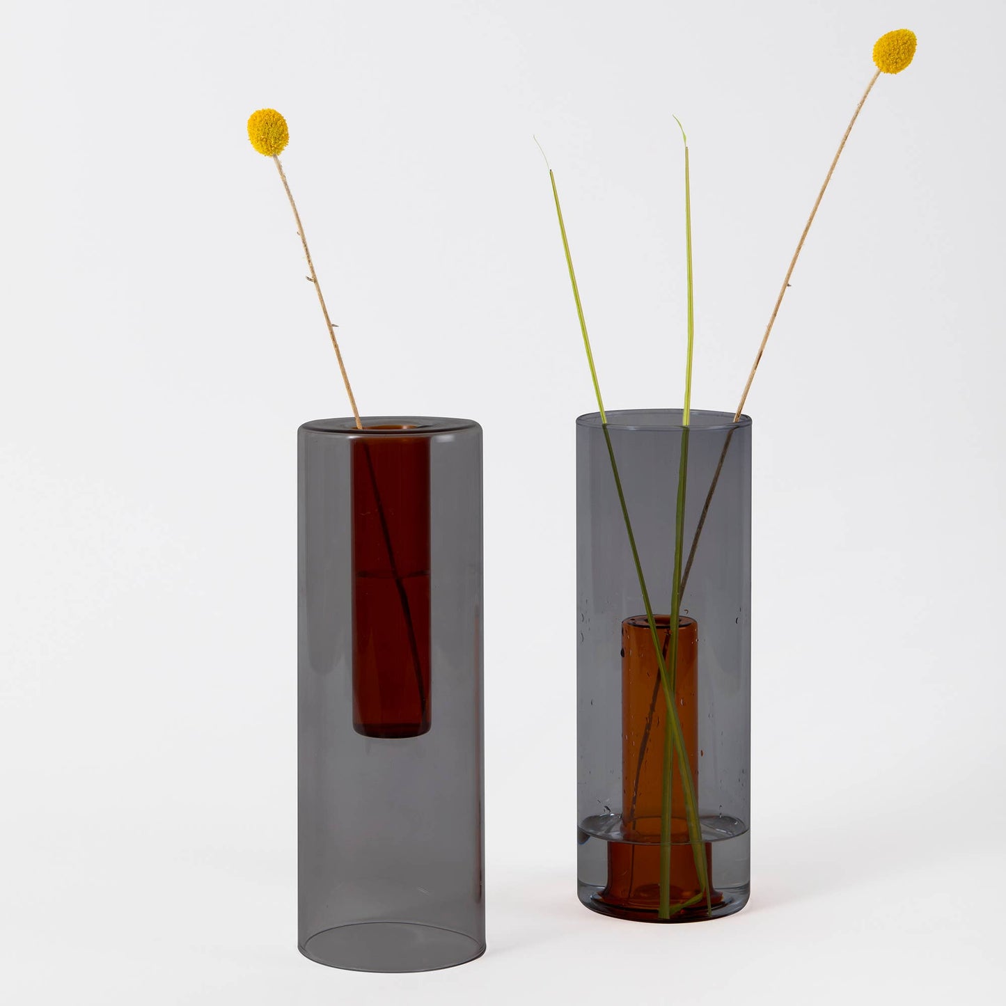Reversible Glass Vase (Multiple Colors)