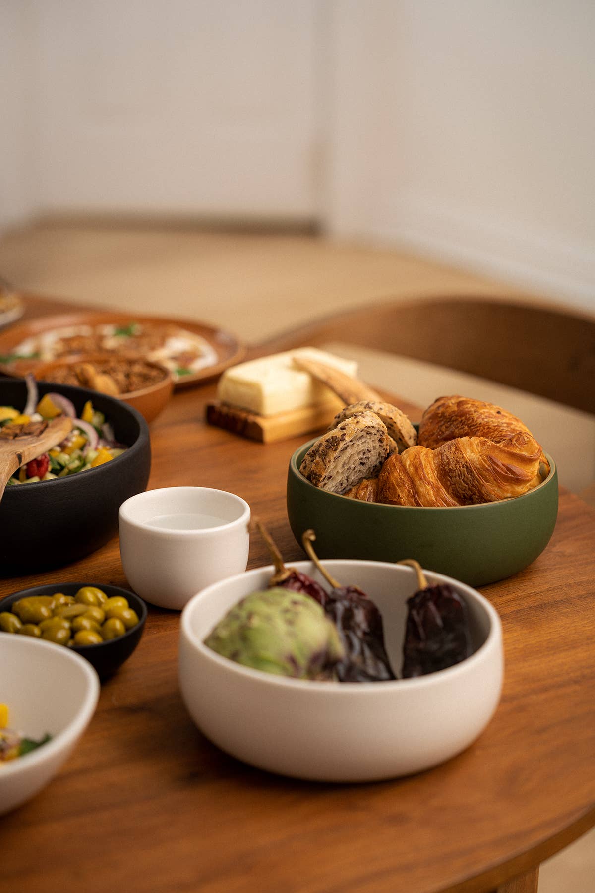 Stoneware Serving Coupelle (Multiple Colors)