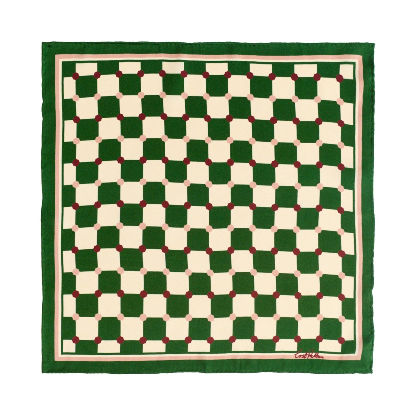Silk Pocket Square | Checkerboard